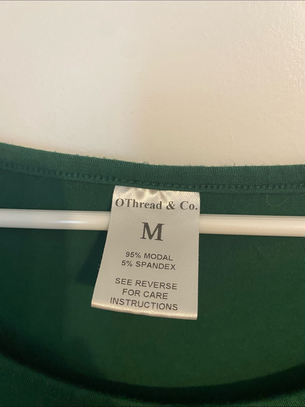 Women's Scoop Neck Short Sleeve Tee in Forest Green - Picture 2 of 3